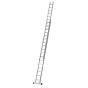 Euro-Profi Schiebeleiter 2-tlg. Mod. S302 - Sprossenanzahl: 2 x 17, Länge max.: ca. 8,55 m