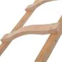 Holz Dachleiter - Sprossenzahl: 12, Länge: 3,35 m