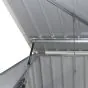 Mülltonnenbox / Gerätehaus - Farbe: grün, Länge: 2350 mm, Breite: 1000 mm, Höhe: 1300 mm 