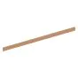 Sicht- und Lärmschutz Simple Profi Abschlussprofil WPC Höhe 14 cm - Farbe: hellbraun, Länge: 300 cm