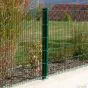Zaunpfosten Mod. A - Ausführung: grün beschichtet, für Zaunhöhe: 123 cm, Länge: 170 cm, Befestigungspunkte: 7