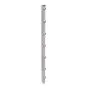 Zaunpfosten Mod. P - Ausführung: verzinkt, für Zaunhöhe: 63 cm, Länge: 110 cm, Befestigungspunkte: 4
