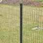 Zaunpfosten Mod. Uni 48 - für max. Zaunhöhe: 183 cm, Länge: 230 cm, Farbe: anthrazit