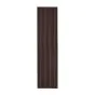 Akustikpaneele  - Modell: Walnuss dunkel - künstliches Holzfurnier, Maße: 2400 x 600 x 22 mm, Stück: 4, Packungsinhalt: ca. 5,76 m²