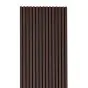 Akustikpaneele  - Modell: Walnuss dunkel - künstliches Holzfurnier, Maße: 1200 x 600 x 22 mm, Stück: 4, Packungsinhalt: ca. 2,88 m²