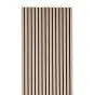 Akustikpaneele  - Modell: Hickory Walnuss - künstliches Holzfurnier, Maße: 1200 x 600 x 22 mm, Stück: 4, Packungsinhalt: ca. 2,88 m²