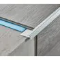 Stufenleiste Alu für 5 mm Böden - Farbe: silber, Länge: 1350 mm
