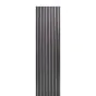 Akustikpaneele für Decke & Wand - Modell: Ebenholz - künstliches Holzfurnier, Maße: 2400 x 600 x 21 mm, Stück: 2, Packungsinhalt: ca. 2,88 m²