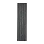 Akustikpaneele für Decke & Wand - Modell: Grau meliert - künstliches Holzfurnier, Maße: 2400 x 600 x 21 mm, Stück: 2, Packungsinhalt: ca. 2,88 m²