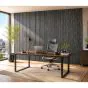 Akustikpaneele für Decke & Wand - Modell: Grau meliert - künstliches Holzfurnier, Maße: 2400 x 600 x 21 mm, Stück: 2, Packungsinhalt: ca. 2,88 m²