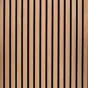 Akustikpaneele für Decke & Wand - Modell: Kirsche - künstliches Holzfurnier, Maße: 2400 x 600 x 21 mm, Stück: 2, Packungsinhalt: ca. 2,88 m²