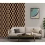 Akustikpaneele für Decke & Wand - Modell: Kirsche - künstliches Holzfurnier, Maße: 2400 x 600 x 21 mm, Stück: 2, Packungsinhalt: ca. 2,88 m²
