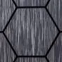 Akustikpaneele mit Hexagon - Modell: Grau meliert, Maße: 810 x 661 x 18 mm, Stück: 4, Packungsinhalt: ca. 2,14 m²