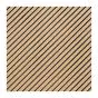 Akustikpaneele mit diagonalem Muster - Modell: Eiche hell, Maße: 600 x 600 x 9,4 mm, Stück: 10, Packungsinhalt: ca. 3,6 m²