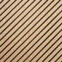 Akustikpaneele mit diagonalem Muster - Modell: Eiche hell, Maße: 600 x 600 x 9,4 mm, Stück: 10, Packungsinhalt: ca. 3,6 m²