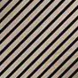 Akustikpaneele mit diagonalem Muster - Modell: Mittelbraun, Maße: 600 x 600 x 9,4 mm, Stück: 10, Packungsinhalt: ca. 3,6 m²