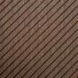 Akustikpaneele mit diagonalem Muster - Modell: Mittelbraun, Maße: 600 x 600 x 9,4 mm, Stück: 10, Packungsinhalt: ca. 3,6 m²
