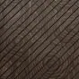Akustikpaneele mit diagonalem Muster - Modell: Schwarz mit Dekor, Maße: 600 x 600 x 9,4 mm, Stück: 10, Packungsinhalt: ca. 3,6 m²