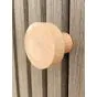 Garderobenhaken aus Holz - ⌀ 65 x 35 mm