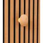 Garderobenhaken aus Holz - ⌀ 65 x 35 mm