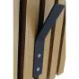 Garderobenhaken aus Metall - schwarz matt, 150 mm