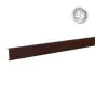 Alu Abstandhalter 44,4 mm - Farbe: schokobraun, Länge: 100 cm