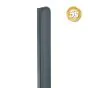 Alu U-Profil beweglich für 44 mm Profile - Farbe: anthrazit 5S, Länge: 200 cm