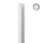 Alu U-Profil für 44 mm Profile - Farbe: grau, Länge: 200 cm