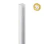 Alu U-Profil für 44 mm Profile - Farbe: grau 5S, Länge: 100 cm