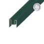 Alu Adapterprofil Oxford - Farbe: grün, Länge: 100 cm
