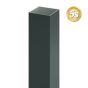 Alu-Pfosten 100 x 100 x 4 mm - Farbe: anthrazit 5S, Länge: 75 cm