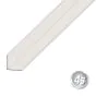 Alu L-Winkel - Abmessungen: 40 x 40 x 2 mm, Farbe: grau