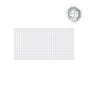 Alu Lochblech 20 x 20 mm - Farbe: grau, Breite x Höhe: 200 x 85 cm
