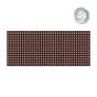 Alu Lochblech 20 x 20 mm - Farbe: schokobraun, Breite x Höhe: 250 x 85 cm