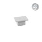 Alu Ornament Abdeckkappe Verona - Farbe: grau, Form: flach, Querschnitt: 30 x 20 mm