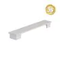 Alu Latten Abdeckkappe flach Norwich - Farbe: grau 5S, für Alu Latten: 120 mm