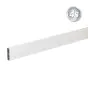 Alu Querlatte 20 x 80 mm - Farbe: grau, Länge: 250 cm, Höhe: 8 cm