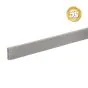 Alu Querlatte 20 x 80 mm - Farbe: dunkelgrau 5S, Länge: 100 cm, Höhe: 8 cm