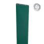 Alu Nut & Federprofil 150 x 20 mm  - Farbe: grün, Länge: 250 cm