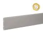 Alu Nut & Federprofil 150 x 20 mm  - Farbe: dunkelgrau 5S, Länge: 250 cm
