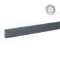 Alu Abschlussprofil 80 x 20 mm - Farbe: anthrazit, Länge: 250 cm