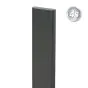 Alu Latte 78 x 20 mm - Farbe: anthrazit, Länge: 150 cm