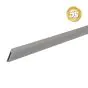 Alu Lamellen Profil 44 mm - Farbe: dunkelgrau 5S, Länge: 300 cm