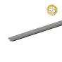 Alu Abschlussprofil 44 x 14 mm - Farbe: dunkelgrau 5S, Länge: 300 cm