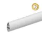 Alu Querlattenprofil 44 x 120 mm - Farbe: grau 5S, Länge: 250 cm, Höhe: 12 cm