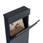 Briefkasten für Bodenmontage Mod. BK-115 - Farbe: anthrazit