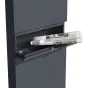 Briefkasten für Bodenmontage Mod. BK-115 - Farbe: anthrazit