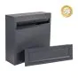 Briefkasten Mod. BK-38 - Farbe: anthrazit 5S RAL 7016