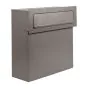Briefkasten Mod. BK-38 - Farbe: dunkelgrau 5S RAL 9007