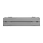 Aluminium Blumenkasten-Bausatz Mod. Dublin – Farbe: grau (RAL 7047), max. Breite: 100 cm